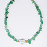 Emerald Shore Pearl Necklace