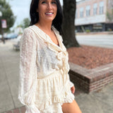 Cream Graceful Whisper Blouse