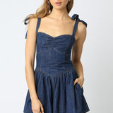 Page Denim Romper