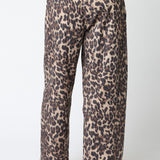 Brown Leopard Kate Pants