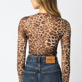 Karly Leopard Bodysuit
