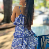 Mykonos Palms Dress