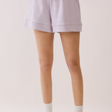 Lavender Comfort Drawstring Lounge Shorts