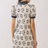 Camille Embroidered Floral Mini Dress
