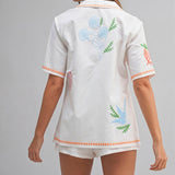 Sunstitch Garden Embroidered Shirt