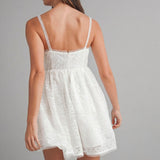 Ivory Daydream Lace Babydoll Dress
