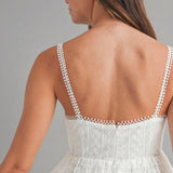 Ivory Daydream Lace Babydoll Dress