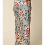 Rosalie Vintage Floral Maxi Skirt
