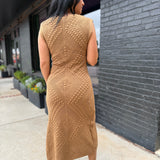 Wandering Intricate Knit Dress