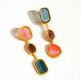 Delia Vintage Mismatch Drop Earring