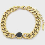 Gold Chunky Link Bracelet