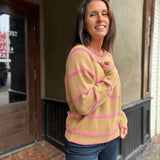 Pink Sands Sweater Top