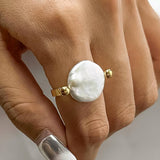 Pearl Muse Baroque Statement Ring
