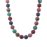Marlowe Dark Multi-Tone 10mm Beaded Necklace