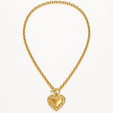 Amour Heart Toggle Necklace