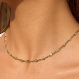 Isla Dainty Flower Chain Necklace