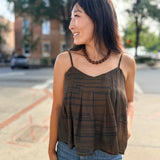 Zebra Print Tank Top
