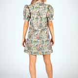 Garden Gala Jacquard Mini Dress