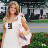 Ballet Pink Bow Jelly Tote Bag