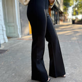 Spanx Supersmooth Perfect Fit Ponte Wide Leg Pant