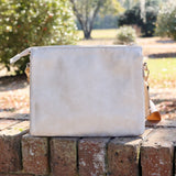 Ariana Crossbody in Champagne Shimmer
