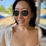 Abner Polarized Square Sunglasses