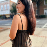 Zebra Print Tank Top