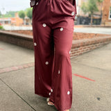 Strapless Polka Dot Pants
