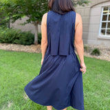 Ocean Calls Pleated Maxi Skirt