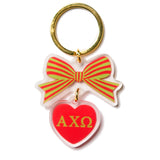 Sorority & Greek Bow-Dacious Keychain