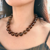 Camille Tortoise Beaded Necklace
