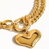 Allure Heart Chain Bracelet