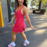 Hot Shot Mini Dress - Victory Red