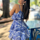 Mykonos Palms Dress