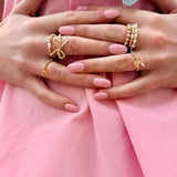 Gold Bow Ring