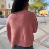 Easy Street Crop Pullover-Lollipop