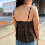 Zebra Print Tank Top
