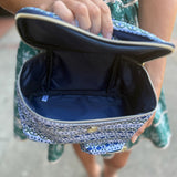 Lets Face it Mini Floral Foulard Navy