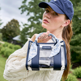 Game Day Clear Stadium Crossbody Jelly Bag - Navy Twilly