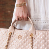 Melissa Tote Bag Nude Patent