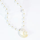 Golden Tide Shell Necklace