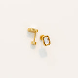 Screwback Stud Earrings - Madison