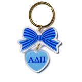 Sorority & Greek Bow-Dacious Keychain