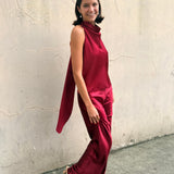 Jeiel Satin Bias Pant