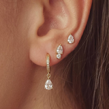 Alessia CZ Teardrop Earring Set