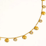 Sylvain Cz Shell Charm Necklace