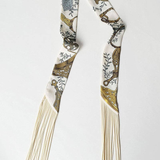 Printed Fringed Detail Scarf - 19