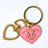 Please Return Sorority Key Ring