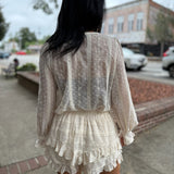 Frothy Daydream Ruffle Skirt