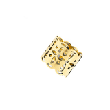 Tula Brass Cutout Bandana Ring